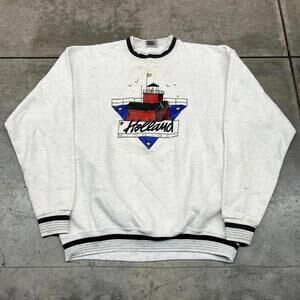 vintage holland michigan made in usa destination crewneck size xl